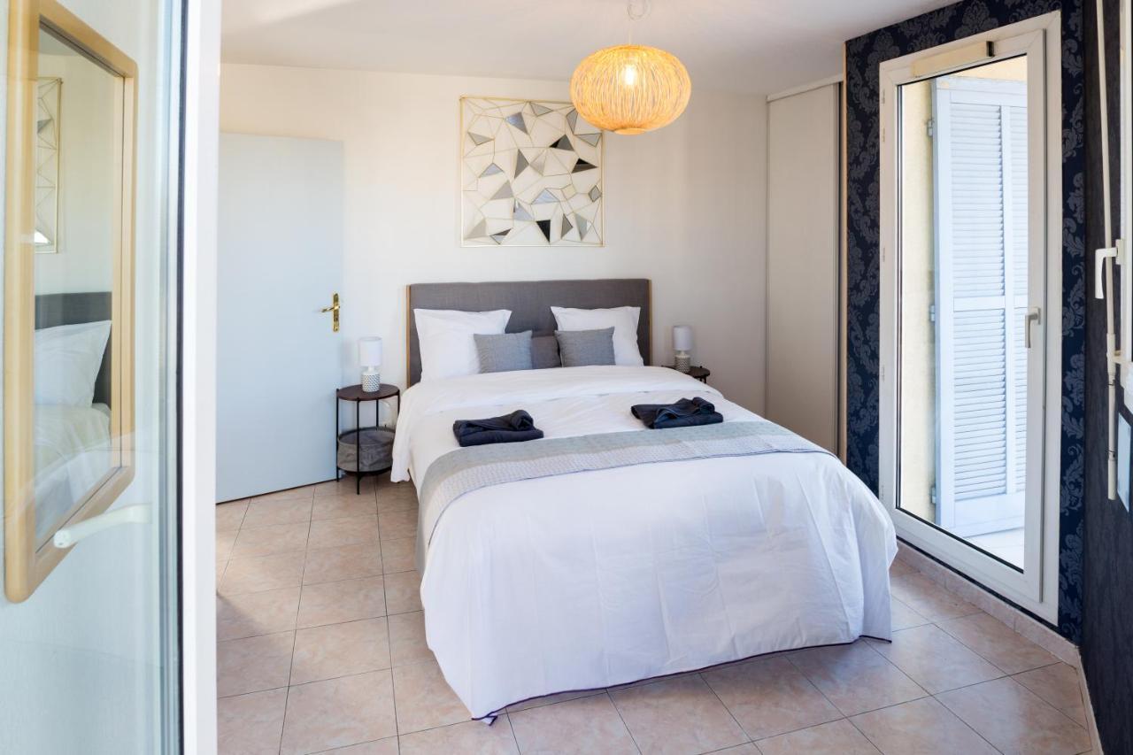 Appartement 55M2, Tres Proche Plage, Hippodrome, Tous Commerces Cagnes-sur-Mer Buitenkant foto