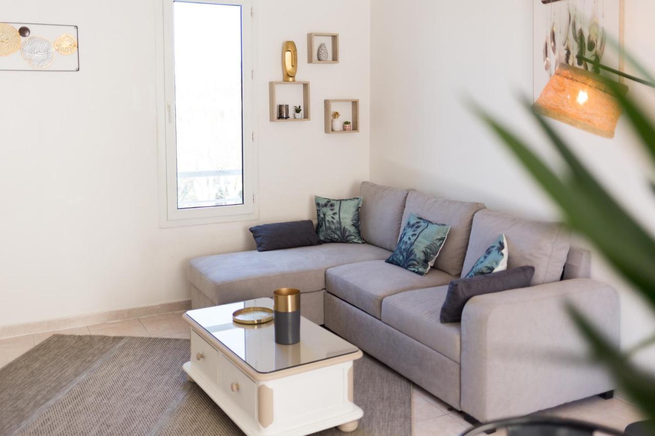Appartement 55M2, Tres Proche Plage, Hippodrome, Tous Commerces Cagnes-sur-Mer Buitenkant foto
