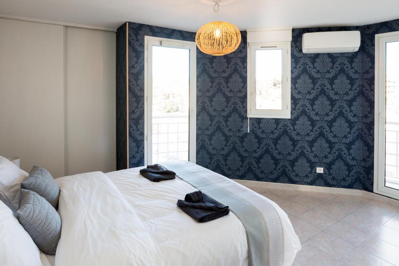 Appartement 55M2, Tres Proche Plage, Hippodrome, Tous Commerces Cagnes-sur-Mer Buitenkant foto