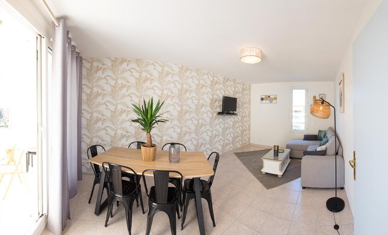 Appartement 55M2, Tres Proche Plage, Hippodrome, Tous Commerces Cagnes-sur-Mer Buitenkant foto