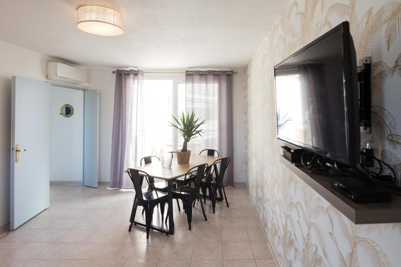 Appartement 55M2, Tres Proche Plage, Hippodrome, Tous Commerces Cagnes-sur-Mer Buitenkant foto