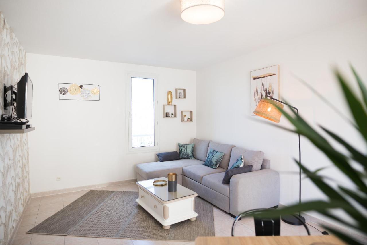 Appartement 55M2, Tres Proche Plage, Hippodrome, Tous Commerces Cagnes-sur-Mer Buitenkant foto